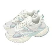 Fila 休閒鞋 Glacier 女鞋 米白 藍 復古 老爹鞋 5C933Z131