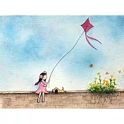 【玲廊滿藝】Jennifer Chang-記憶中的小時光16.5x22.8cm