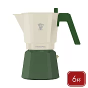 《GHIDINI》Futurexpress義式摩卡壺 - 綠森漫遊6杯