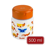 《ibili》不鏽鋼雙層保溫悶燒罐 - 幾何動物500ml