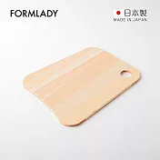 【日本FORMLADY】小泉誠 ambai X 土佐龍日製四萬十檜木砧板-梯形S