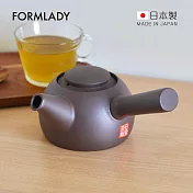 【日本FORMLADY】小泉誠 日製萬古燒紫砂橫手急須茶壺-430ml