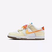 Nike Dunk Low GS [IB8891-191] 大童 運動休閒鞋 低筒 穿搭 夏威夷 棕櫚樹 米黃 橘