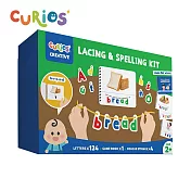 香港《Curios》 -- 大&小寫字母單字穿繩遊戲組 ☆