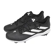 adidas 棒壘球鞋 adizero Afterburner 9 男鞋 黑 白 釘鞋 緩震 愛迪達 IG2316