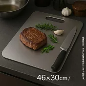 【Tihow 鈦好】日式匠造大面積極厚2mm萬用純鈦砧板XL (加大尺寸46X30cm 長輩禮物 交換禮物)