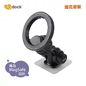 【digidock】MagSafe 強力粘貼式專利單關節 磁吸式手機架 (MSC3-ST10S)