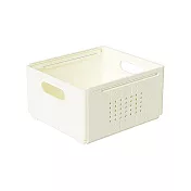 BESTHOT 居家伸縮收納盒(大) 奶油白大號