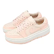 Nike 休閒鞋 W Air Jordan 1 Elevate Low 女鞋 粉紅 白 厚底 增高 喬丹 DH7004-800