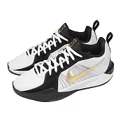 Nike 籃球鞋 Sabrina 2 GS 大童鞋 Gold Quest 白 黑 金 莎賓娜 緩震 FQ7377-001