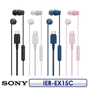 SONY IER-EX15C USB-C 有線入耳式耳機 藍色