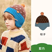 Kocotree北歐風針織帽 M 藍色