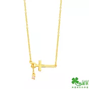 幸運草金飾 執愛之名黃金項鍊