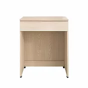 IDEA-MIT耐磨木心板抽屜收納書桌/三色可選/運費另計 北歐橡木