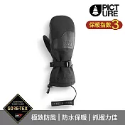 Picture GTX 男防水連指滑雪手套 Grabey Mitts【黑/Black】GT0180 (M-XL) M 黑/Black