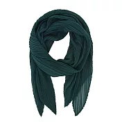 ISSEY MIYAKE 三宅一生 PP 寬摺疊圍巾(多色選)- 綠色