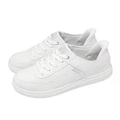 Skechers 休閒鞋 Bobs D Vine Slip-Ins 女鞋 白 皮革 彈性鬆緊鞋帶 114827WHT