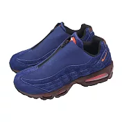Nike 休閒鞋 Air Max 95 ZIP SP 男鞋 藍 橘 麂皮 氣墊 拉鍊 運動鞋 IM0695-400