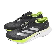adidas 慢跑鞋 Adizero Boston 12 M 男鞋 黑 綠 馬牌輪胎底 馬拉松 愛迪達 JI4477