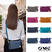 【OMC】出國旅行必備!輕盈貼身防盜手腕包斜背包(共8色) 橘色