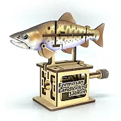 Fuumas 立體可動木質拼圖－櫻花鉤吻鮭