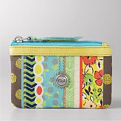 FOSSIL 繽紛花紋零錢鑰匙包