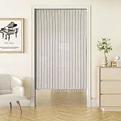 日式原宿風仿棉麻半透光門簾88*176cm(門簾/風水簾/窗簾/窗紗/長門簾/隔簾) 原宿仿棉麻門簾