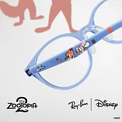 大學眼鏡 X Ray-Ban x Zootopia 兒童鏡款 光學眼鏡【配到好-贈兒童葉黃素】  透明藍
