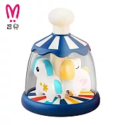 按壓木馬轉轉樂 藍色