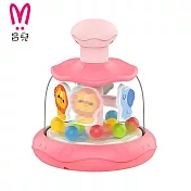 按壓動物轉轉樂 粉色