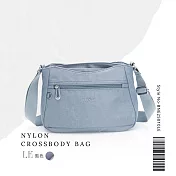 BERNIS貝爾尼斯-簡約悠遊隨行斜背包- 藍色