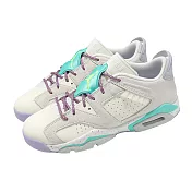 Nike 休閒鞋 Air Jordan 6 Retro Low GS 大童 女鞋 灰 紫 喬丹 AJ6 FV5451-001