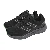 New Balance NB 慢跑鞋 Fresh Foam 680 V8 2E 寬楦 男鞋 黑 綠 防水鞋面 緩衝 運動鞋 M680WBK8-2E