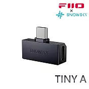 FIIO X SNOWSKY  TINY 隨身型USB解碼耳機轉換器(A款)-黑色款