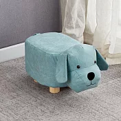 萌趣兒童動物坐凳（款式多樣 加厚海綿 舒適寶寶遊戲凳） 小狗綠色