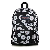Jansport Right Pack [JS0A4QVALJ8] 後背包 黑底 白花朵