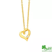 幸運草金飾 愛了黃金項鍊