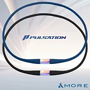 &MORE愛迪莫 Pulsation 脈動能量項鍊 (限量炫彩款)  M  黑色