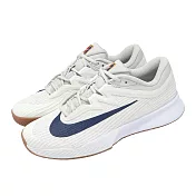 Nike 網球鞋 Zoom Vapor Pro 3 HC 男鞋 白 藍 硬地 氣墊 支撐 運動鞋 FZ2161-100