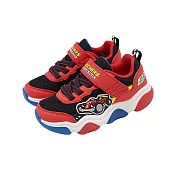 Skechers 休閒鞋 S Lights-Mighty Glow 2.0 小童 學步鞋 紅黑 魔鬼氈 賽車 閃燈鞋  403501NRDBK