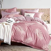 【AGAPE雅家倍】MIT台灣製 多款任選 3M法式天絲 加大6尺薄床包鋪棉兩用被套四件組 粉紅回憶