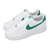 Nike 休閒鞋 Air Force 1 07 男鞋 白 綠 皮革 AF1 FJ4146-121