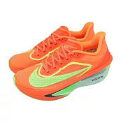 Nike 競速跑鞋 Wmns Zoom Fly 6 女鞋 橘 綠 輕量 回彈 碳板 慢跑鞋 FN8455-601
