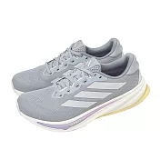 adidas 慢跑鞋 Supernova Rise 2 W 女鞋 灰 白 輕量 運動鞋 愛迪達 JQ7689