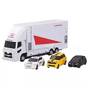 TOMICA 運輸車組（附三台小車）