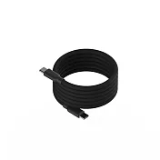 【Allite】240W EASY CABLE 磁吸收納編織快充線 USB-C to USB-C 雙Type-C線 充電線 磁吸線 100公分 沉穩黑