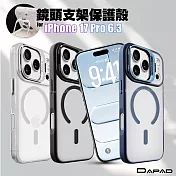 DAPAD iPhone 17 Pro 6.3 鏡頭支架保護殼 黑色