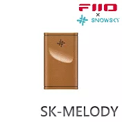 FIIO　MELODY隨身型USB解碼耳機轉換器專用皮套(SK-Melody)-暖木棕