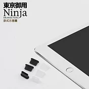 【東京御用Ninja】Apple iPad Pro 13 (2025年版)專用USB Type-C傳輸底塞(3入裝) (透明)
