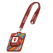 Osmile ED1000 個人衛星定位器手錶｜盲人語音報時 × 醒目 SOS × 安心守護 × 掛牌式保護套 夕陽紅